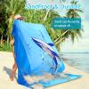 BREENHILL Whale Kids Beach Mat Water Resistant Sandproof Beach Blanket 83"x79" Lightweight Portable Polyester Picnic Blankets with 4 Corner Pockets view 4