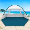 COMMOUDS Beach Tent Sun Shade for 3/4-5/6-7/8-10 Person, UPF 50+ Beach Sun Shelter Canopy Tent, Lightweight, Easy Set Up and Carry view 1
