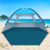 COMMOUDS Beach Tent Sun Shade for 3/4-5/6-7/8-10 Person, UPF 50+ Beach Sun Shelter Canopy Tent, Lightweight, Easy Set Up and Carry view 1