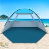 COMMOUDS Beach Tent Sun Shade for 3/4-5/6-7/8-10 Person, UPF 50+ Beach Sun Shelter Canopy Tent, Lightweight, Easy Set Up and Carry view 1