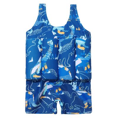 Kids Toddler Boys Girls Boys Swimsuit with Adjustable Buoyancy Baby Float Suit Swimwear Swim Vest One Piece Swimwear Bathing Suit Bright Royal 2-3 Years