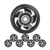 CYGG Inline Skates Wheels 90A,for Kids Aldult Inline Skates Replacement Roller Skating Wheelsfor 8 Pack with Bearings ABEC 7,72mm view 1