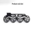 CYGG Inline Skates Wheels 90A,for Kids Aldult Inline Skates Replacement Roller Skating Wheelsfor 8 Pack with Bearings ABEC 7,72mm view 4