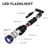 ULTRAFIRE Tactical Flashlight 1585 Yards Ultra Long Distance Green Hunting Flashlight with Picatinny Rail Mount, Pressure Switch, UFB26 and Charger Included for Varmint Coyote Hunting view 2