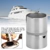 Acouto Drop-in Swivel Rod Holder Fishing Pole Converter 304 Stainless Steel 360 Degree Dropin Gimbal Rod Holder Marine Boat Yacht Fishing Rod Holder Hardware Accessory view 2