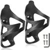 Howeet 2PCS Ultra-Light Full Carbon Fiber Bicycle Bike Drink Water Bottle Cage Holder Brackets for Road Bike MTB Cycling (2 PCS Full Carbon Fiber) view 1
