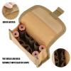 10 Round Shotgun Shotshell Reload Belt Holder Carrier Tactical Molle Ammo Pouch for 12 Gauge/20G (Khaki) view 2