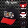 Marvel Avengers, Captain America, Hulk, Ironman Flat Brim Baseball Cap Hat, Boys Ages 5-17 view 2