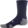 Under Armour Adult Team Crew Socks, 1-Pair, Midnight Navy/Graphite/White, Large view 2