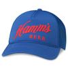 AMERICAN NEEDLE Hamms Foamy Valin Adjustable Snapback Baseball Hat, Royal (22008A-HAMMS-ROY) view 1