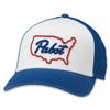 AMERICAN NEEDLE State Valin Trucker Cap 22007A Hat OSFA (Pabst) Multicoloured view 1