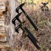M48 Pro Throwing Axe Set and Sheath - Three-Pieces, 3cr13 Stainless Steel Blade, Cord-Wrapped Handles - Length 10 3/4 view 2