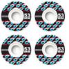 Consolidated Skateboard Wheels Cracked Cube 53mm 99A - Set of 4 view 1