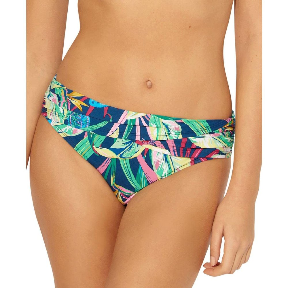Bleu Rod Beattie It's A Jungle Out There Banded Hipster Bikini Bottom 6 / Multi Color