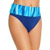 Bleu Rod Beattie Womens Printed Fold Over Swim Bottom Separates Navy 14 view 1