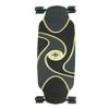 Shark Wheel Tiki - 39" Drop Down Longboard Complete with 72MM, 78A Black DNA Shark Wheels view 3