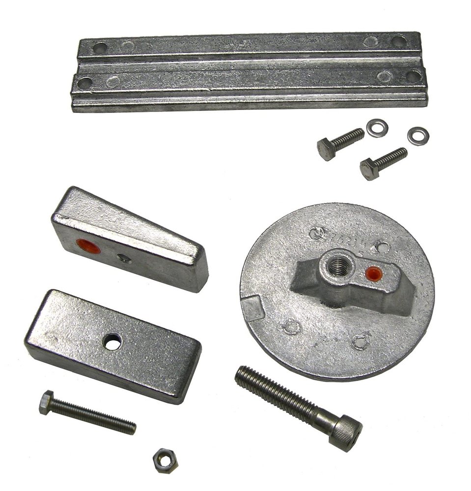 US Marine Products LLC Fresh Water Anode Kit for Mercury Optimax 75-250 HP Outboard Motors Includes Hardware Replaces 97-8M0107550