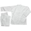 Ace Martial Arts Supply Middleweight 7 oz Student Karate Uniform, White, Black, Red, Blue (000, White) view 1