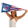 New York Rangers Nation USA Americana Stars and Stripes Pennant Banner Flag view 4