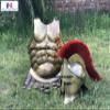Medieval Armor Spartan Muscle Armour Breastplate 300 Movie Helmet Red Plum Roman Warriors Halloween Costume view 3