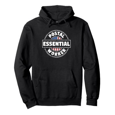 Essential Postal Worker Appreciation World Post Day Pullover Hoodie