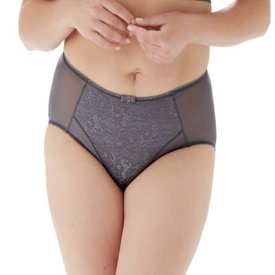 Berlei Women's Beauty Everyday Deep Brief, Grey (Dark Gray), XX-Large