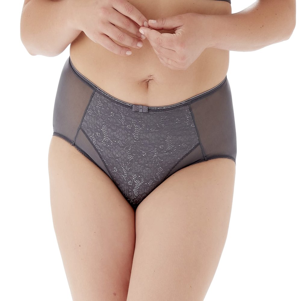 Berlei Women's Beauty Everyday Deep Brief, Grey (Dark Gray), XX-Large