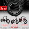 20x4 Fat Tire for Bicycle (2Pack), High-Performance Tires-Designed to Improve Speed & Minimizes Drag on Hard-Pack or Paved. Replacement Tire Compatible with Urban,Mountain or Three-Wheeled Bicycle. view 4