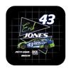 R and R Imports Nascar #43 Erik Jones 4-Inch Vinyl Decal Sticker Retro Design view 1
