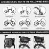 HONGYEA Bike Cargo Rack 220 Lbs Load Bike Rack Full Quick Release Universal Adjustable, Aluminum Alloy Waterproof Bike Luggage Rear Rack, Bicycle Rear Rack for MTB, Ebikes, Road Bike view 2
