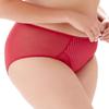 Berlei Women's Beauty Stripe Deep Brief, Red (Passion Red), Small view 4