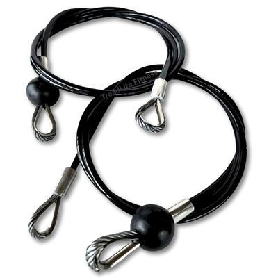 TreadLife Fitness LAT Attachment 41 Cables (Pair) - Heavy-Duty Replacement for Bowflex Xtreme & Xceed Machines - Durable LAT Pulldown Cables for Strength Training