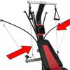 TreadLife Fitness LAT Attachment 41 Cables (Pair) - Heavy-Duty Replacement for Bowflex Xtreme & Xceed Machines - Durable LAT Pulldown Cables for Strength Training view 2