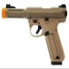 ASG AAP-01 Assassin 290 FPS GBB Blowback Airsoft Pistol Color Tan view 2
