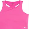 Under Armour Girls Motion Crop Tank Top, (652) Rebel Pink / / Pink Sugar, X-Large view 3