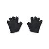 Under Armour Womens Training Gloves Half Finger, (001) Black / / Silver, X-Large view 2