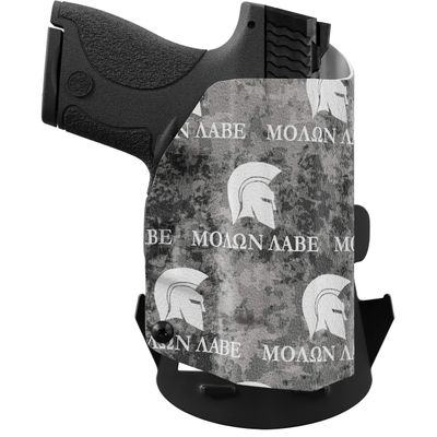 We The People Holsters - Molon Labe - Left Hand - OWB Holster Compatible with Glock 23 Gen 5
