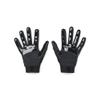 Under Armour Women's Motive Softball Gloves, (001) Black/Black/Metallic Gold, Large view 2