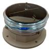 Britta Products Solar Dock Warning Light 360 Degree - Super Bright Waterproof LED Light for Marine Applications - Constant On or Flashing (WHITE) view 3