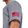 Under Armour Men's New Freedom Flag T-Shirt, (037) Steel Light Heather/Red/Blackout Navy, Small view 4