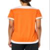 Under Armour Womens Maquina 3.0 Jersey, (800) Team Orange / / White, Large view 2