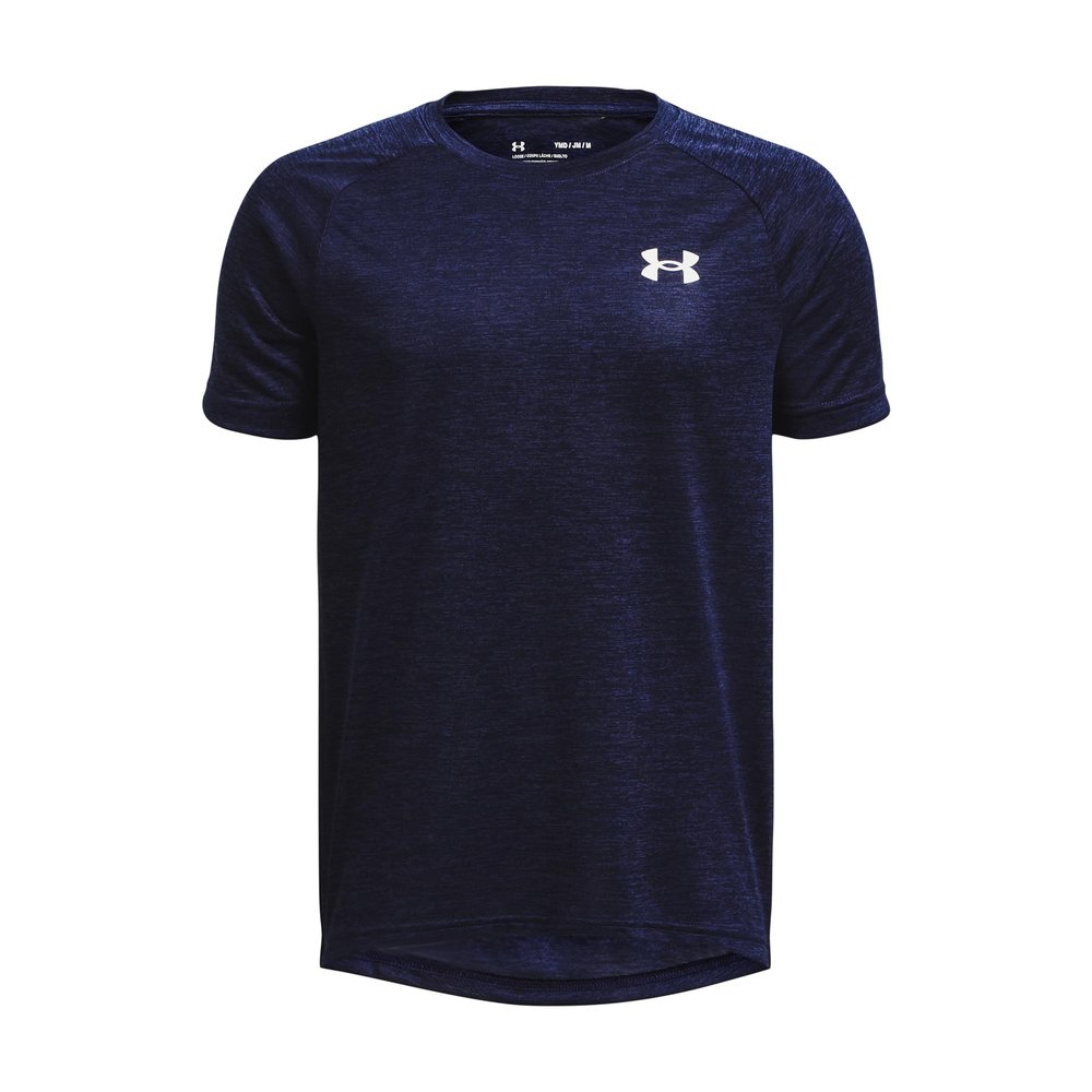 Under Armour Boys Tech 2.0 Short-Sleeve T-Shirt, (410) Midnight Navy / / White, X-Large