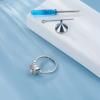 Urn Rings for Cremation Ashes Circle of Life 925 Sterling Silver Always by my side Keepsake Rings Memorial Jewelry for Women (Size 6) view 3