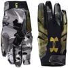 Under Armour Men's F8 Novelty Football Gloves, (004) Black / / Gold, XX-Large view 1