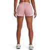 Under Armour Women's Play Up Short 3.0 - Twist , (697) Pink Elixir / White / White , XX-Large view 2