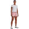 Under Armour Women's Play Up Short 3.0 - Twist , (697) Pink Elixir / White / White , XX-Large view 3