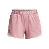 Under Armour Women's Play Up Short 3.0 - Twist , (697) Pink Elixir / White / White , XX-Large view 4
