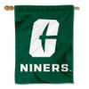 Charlotte 49ers Double Sided House Banner Flag view 1