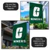 Charlotte 49ers Double Sided House Banner Flag view 4