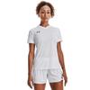 Under Armour Womens Maquina 3.0 Jersey, (100) White / / Black, Small view 1